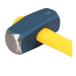 Viat Maza para Demolición y Golpeo con Mango de Fibra de Vidrio, Acero Forjado. 158 x 910 x 66 mm