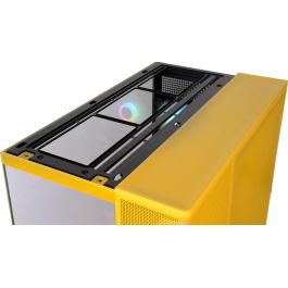 Thermaltake View 380 XL TG ARGB Midi Tower Amarillo con Iluminación ARGB