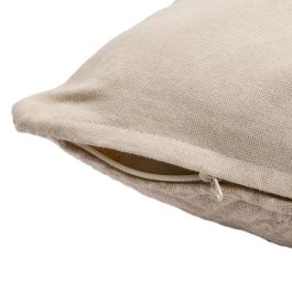 Cojín Crema Algodón Decoración 45 X 45 cm