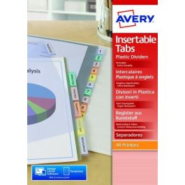 Separadores Avery Pp A4+ 12 Pestañas Personalizables C/Doble Bolsillo Precio: 8.59000054. SKU: B1GWN7WZVA
