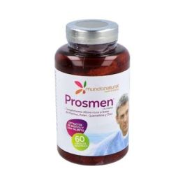 MUNDONATURAL Prosmen 60 cápsulas con Extractos de Plantas, Quercetina y Zinc para niveles normales de testosterona Precio: 36.9900003. SKU: B14P37F3P7