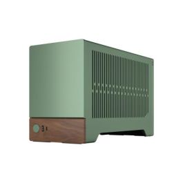 Fractal Design Terra FD-C-TER1N-03 Small Form Factor (SFF) Verde, Compatible con Mini-ITX, Aluminio y Nuez
