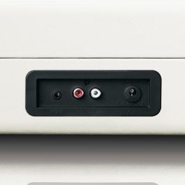 Lenco TT-115 Tocadiscos Portátil Bluetooth con Altavoces Estéreo Integrados, Diseño Vintage Creme