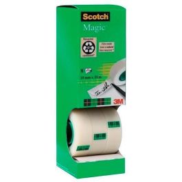 Scotch Cinta Adhesiva Invisible Magic Rollo 19 mm X 33M Caja 8 Unidades Precio: 19.94999963. SKU: B1668GHVVA