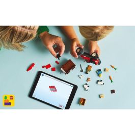 Lego City Juego de Construcción Tractor Rojo con Remolque y Oveja, para 4+ años