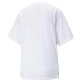 Camiseta de Manga Corta Mujer Puma Modernoversi Blanco