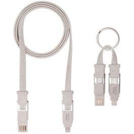 Pack 2 Cables USB 2.0 Mars Gaming MCA-ECO/ Lightning + MicroUSB/ USB Tipo-C/ USB-A/ 1m Precio: 9.89000034. SKU: B15CXYNAGR