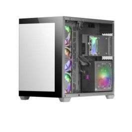 Caja Semitorre ATX Mars Gaming Blanco Negro