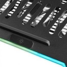 Soporte Refrigerante Mars Gaming MNBC7 para Portátiles hasta 16"/ Iluminación LED