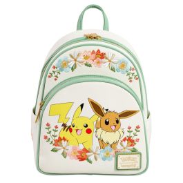 Loungefly Mochila Pokemon Pikachu & Eevee Floral Precio: 52.5000003. SKU: B17B6ZMCMC