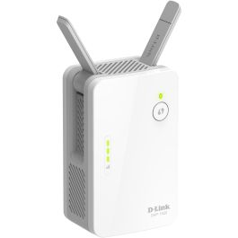 D-Link DAP-1620 Repetidor Inalámbrico WiFi AC1300 Doble Banda 1300Mbps, Extensor Mesh Plug-in con Puerto Gigabit