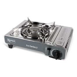 Kampa KAM5056446106511 Estufa de cartuchos de gas Evo 2 de 1 fuego Gris Kampa KAM5056446106511 Estufa de cartuchos de gas Evo 2 de 1 fuego Gris