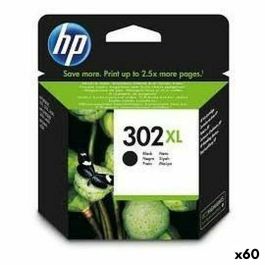 Cartucho de Tinta Original HP 302 XL Negro (60 unidades) Precio: 2725.50000019. SKU: B1DBJBT9H4