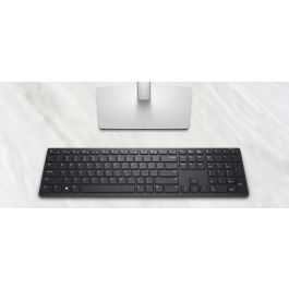 Dell KB500 Teclado Inalámbrico Spanish (QWERTY) para PC – Batería de Larga Duración, Teclas Programables y Numéricas
