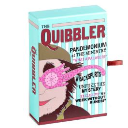 THE CARAT SHOP Harry Potter Luna Lovegood Set Colgante Quibbler y Pendientes Rábanos - Sin níquel, 40cm cadena