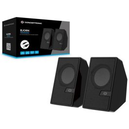 Conceptronic Bjorn02B Altavoces Estéreo 2.0 6W RMS, Bluetooth 5.0, Conexión Jack 3.5mm USB, Mando a Distancia, Negro Conceptronic Bjorn02B Altavoces Estéreo 2.0 6W RMS, Bluetooth 5.0, Conexión Jack 3.5mm USB, Mando a Distancia, Negro