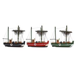 DKD Home Decor Barco Verde Rojo 5 x 16 x 16 cm (6 Unidades) Decoración Hogar Precio: 42.50000007. SKU: B1HE3K7T4R