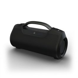 Hama Altavoz Soundbarrel Negro - Sonido Potente, Bluetooth 5.0, Resistente al Agua IPX6, Batería de 12h