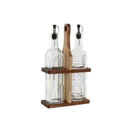 Aceitera Basicos DKD Home Decor Natural 8 x 30.3 x 17.3 cm Set de 2