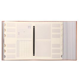 Carpeta Clasificadora Liderpapel 12 Departamentos Folio Prolongado Carton Forrado Naranja