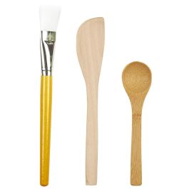 Cosmetic Club Kit Preparación Mascarilla Pour Elle para Cara y Cuerpo con Bol, Cuchara, Espátula y Pincel