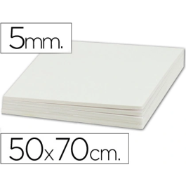 Liderpapel Cartón Pluma Blanco 50x70cm Espesor 5mm Precio: 39.79000058. SKU: B1C8Z2J3EW