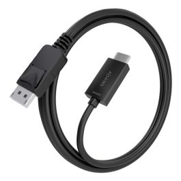 Cable Conversor Aisens A125-0894/ DisplayPort Macho - HDMI 4K Macho/ 2m/ Negro