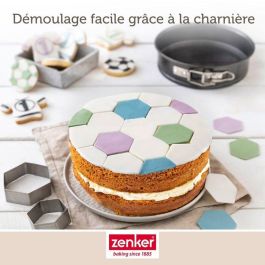 Zenker ZEN1700007741020 Juego 2 Mini Moldes Desmontables Especial Mini - 16 y 18 cm