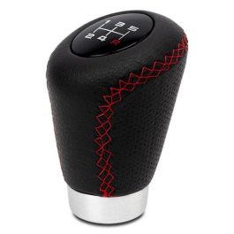 Pomo de Cambio Sport Piel Perforada Negro-Rojo POM30172 para Coche Precio: 19.49999942. SKU: S3701035