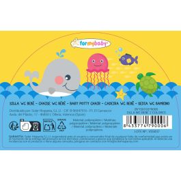 Formybaby Silla WC Bebé 2 Colores Orinal Infantil Portátil - 28 cm Ancho x 29,4 cm Alto x 29,1 cm Largo (7 Unidades)