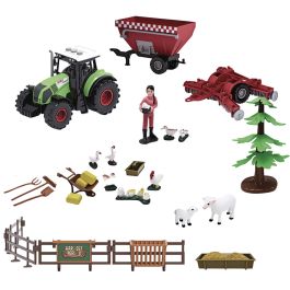 Tachan Set Granja T01048 con Tractor de Fricción, Luces, Sonidos, Animales y 30 Figuras para Niños +3 Años Precio: 19.49999942. SKU: B1DQRK2XYN