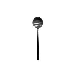 NEO Cuchara Postre Negra 16.5 cm, Cubierto de Acero Inoxidable 18/10, Mango de Resina Ergonómico, Colección Moderna (Set de 12) Precio: 8.88999947. SKU: B16L7BG2FB