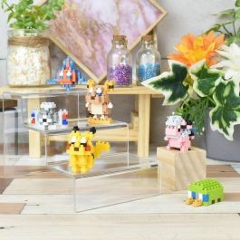 Bandai NAN4972825223642 Set de 6 Figuras de Ladrillo NANOBLOCK - Pack Pokémon Eléctrico