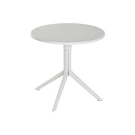 Mesa Terraza Y Jardin DKD Home Decor Gris 80 x 75 x 80 cm Mesa Terraza Y Jardin DKD Home Decor Gris 80 x 75 x 80 cm