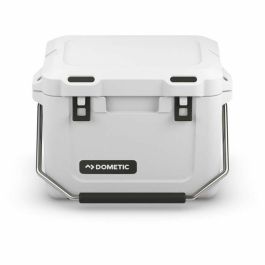 Dometic DOM0713814336202 Nevera Portátil Patrol 20, 19L, Asa Acero Inoxidable, Mantiene Hielo Varios Días, Blanco