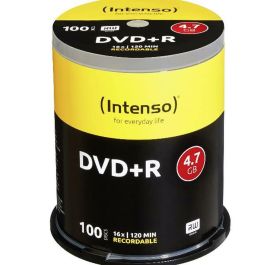 DVD-R INTENSO (100 Unidades) DVD-R INTENSO (100 Unidades) Precio: 52.78999979. SKU: B12WME67TF