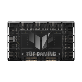 ASUS 90DA00C0-B09000 TUF Gaming ARGB PWM Fan Hub Controlador de ventilador 6 conectores 4 pines Negro