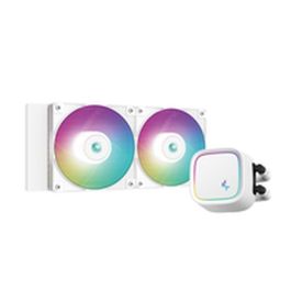 Deepcool DEE1691287944371 Refrigeración Líquida AIO con 2 Ventiladores ARGB de 120 mm - Blanco