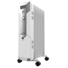 Cecotec 05880 Radiador de Aceite Eléctrico 1500W Blanco, 7 Módulos, Termostato Regulable 3 Niveles, Calienta 15m², con Ruedas Precio: 61.49999966. SKU: V1707703