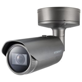 Hanwha - Wisenet Cámara de Seguridad IP Bullet PNO-A9081RLP 4K (8MP) con Visión Nocturna, PoE, IP66/67, IK10 Precio: 3766.8268. SKU: B12PF87MRV