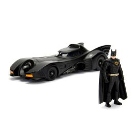 JADA TOYS Batman Figura + Batmovil Metal 1:24 DC Comics