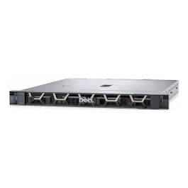 Dell PowerEdge R250 Servidor 1U Xeon E-2334, Rack 1U, 16GB RAM, 1x 2TB HDD, 4 Bahías Hot-Swap, Negro