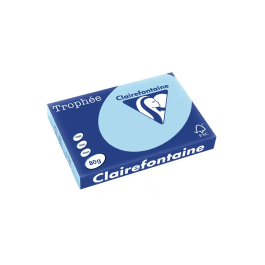 Trophee Papel Color A3 80gr Azul Celeste Pastel Paquete 500 Hojas Precio: 37.3285. SKU: B1JLMSW3M5