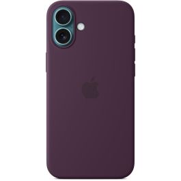 Apple Funda de Silicona MagSafe para iPhone 16 Plus Ciruela