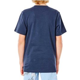 Camiseta de Manga Corta Infantil Rip Curl Filler Tee Azul oscuro XL
