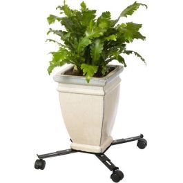 NATURE Estantería enrollable para plantas extensibles - Metal negro - H6 x 34/51 x 34/51 cm Precio: 26.79000016. SKU: B177LSXPYT