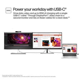 HP Monitor E24m G4 / 23,8" / FHD / HDMI-DisplayPort-USB(A)-USB(C) / Regulable Altura / Webcam HP Monitor E24m G4 / 23,8" / FHD / HDMI-DisplayPort-USB(A)-USB(C) / Regulable Altura / Webcam