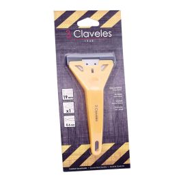 3 Claveles Rascador de vidrios 14,5 cm, hoja de 60 mm