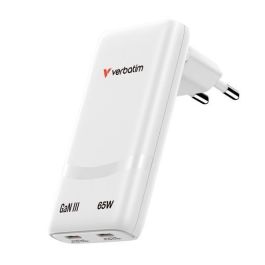 Verbatim Cargador de Pared Fold 'N' Go 65W con 2 Puertos USB-C 3.0 para Carga Rápida Blanco Verbatim Cargador de Pared Fold 'N' Go 65W con 2 Puertos USB-C 3.0 para Carga Rápida Blanco Precio: 23.78999997. SKU: B13FQZTSX5