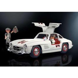 Playmobil Coche Mercedes-Benz 300 SL - Modelo Clásico de Juguete para Niños +5 Años